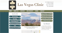 Desktop Screenshot of lasvegasclinic.org